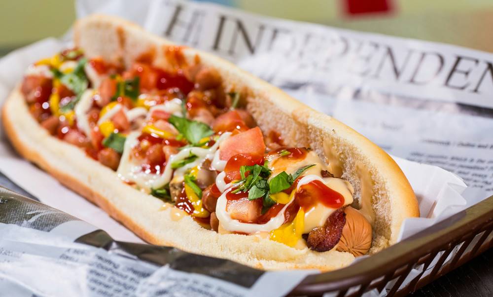 american top food hot dog