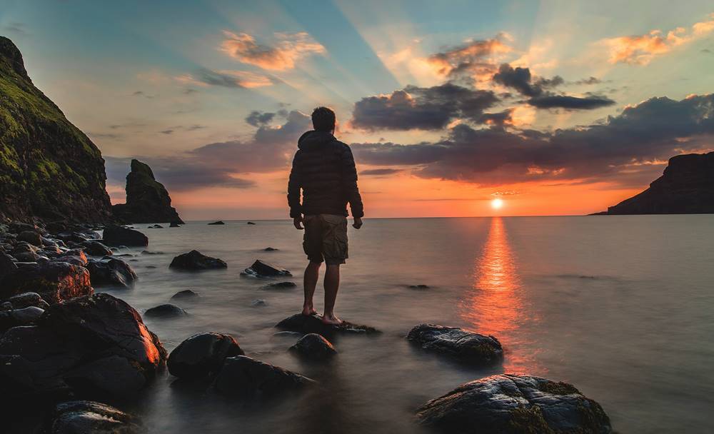 Nature Connection Standing in Nature